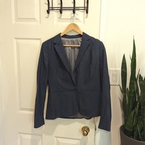 FULL SUIT - Banana Republic - Blue Wool Suit - Logan Fit - Sz. 8